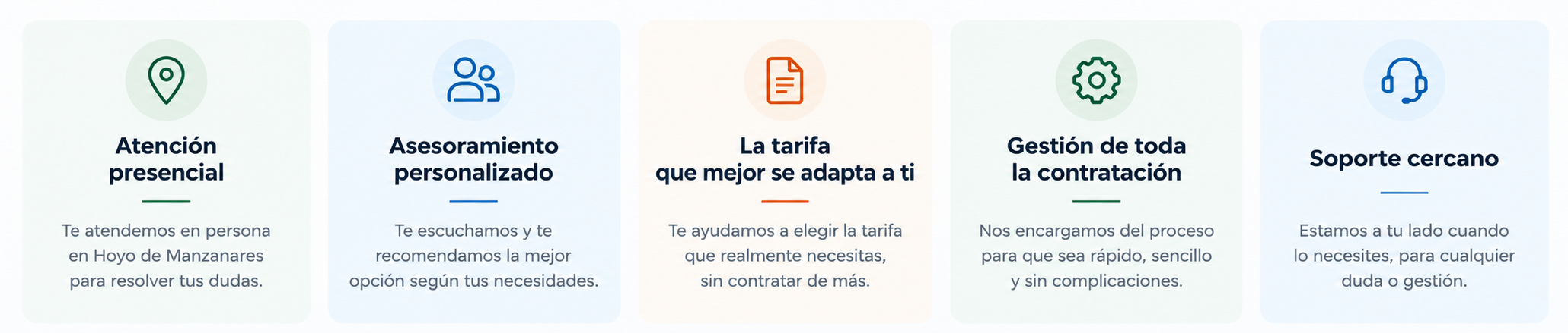 Ventajas de contratar DIGI con IJC Sistemas: atención presencial, asesoramiento personalizado, tarifa adaptada, gestión de la contratación y soporte cercano.